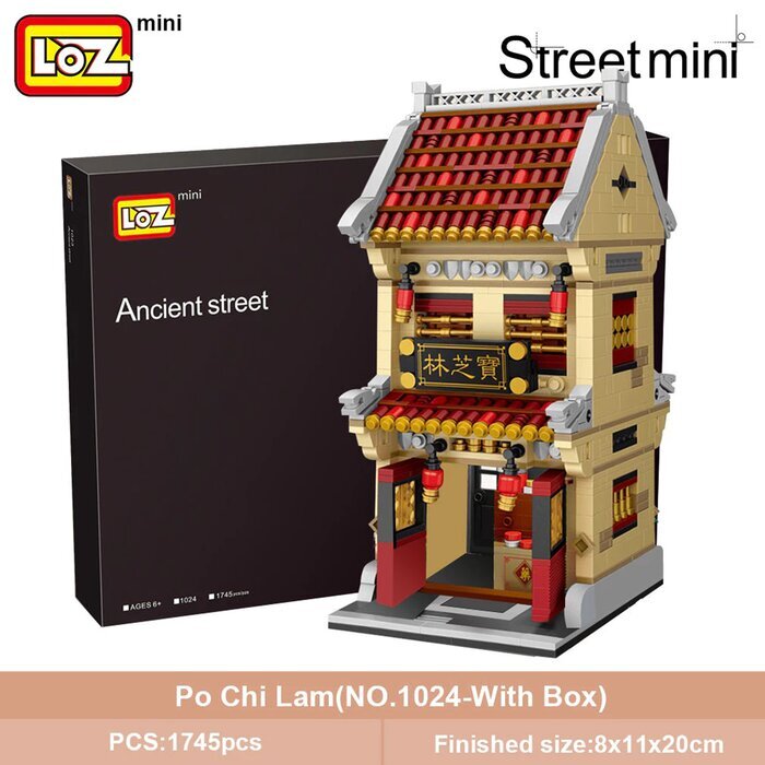 LOZ Mini Blocks - Martial arts Building Bricks Set 42 x 30 x 5 cm