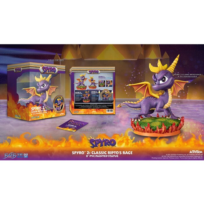 FIRST 4 FIGURES Spyro™ 2: Classic Ripto's Rage (Standard Edition) 19.5x18.6x13cm