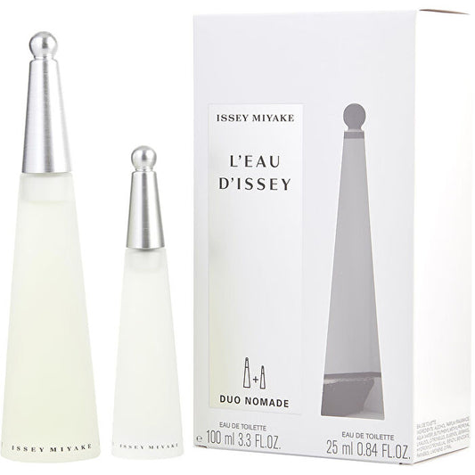 Issey Miyake (l) 2pc Set - Eau De Toilette & Travel Spray 25ml 100ml