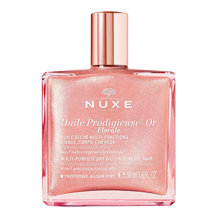 Nuxe Huile Prodigieuse Or Florale Multi Purpose Face Body Hair Dry Oil 50ml/1.6oz
