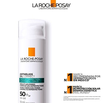 Lrp Anthelios Oil Correct Daily Oil-free Fluid Spf50+ 50ml