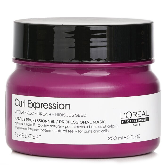 L'Oreal Serie Expert Curl Expression Glycerin 2.5% + Urea H + Hibiscus Seed Professional Mask 069230 250ml