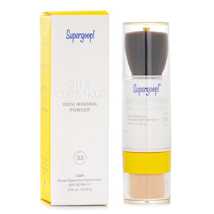 Supergoop (Re)setting Mineral Powder SPF 35 - # Light 4.25g