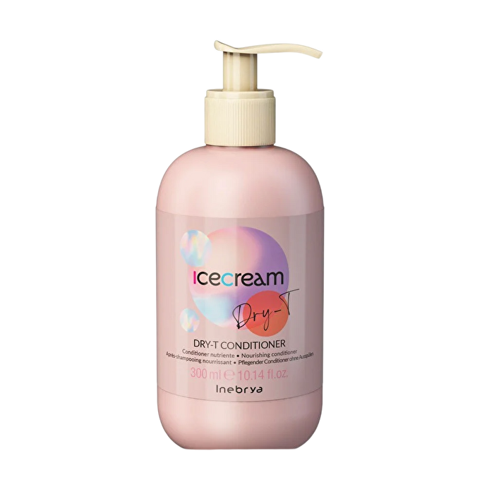 Inebrya Ice Cream Dry-t Conditioner (dry Frizzy And Chemically Treated Hair) 300ml