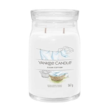 Yankee Candle Clean Cotton Signature Candle (clean Cotton) 567.0g