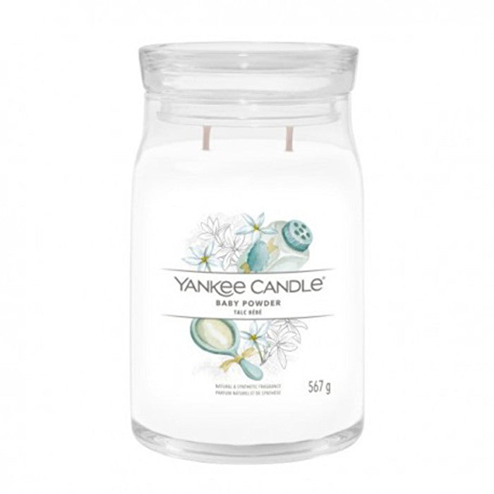 Yankee Candle Baby Powder Signature Candle (baby Powder) 567.0g