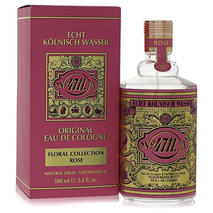 4711 Rose Eau De Cologne Spray 100ml/3.4oz