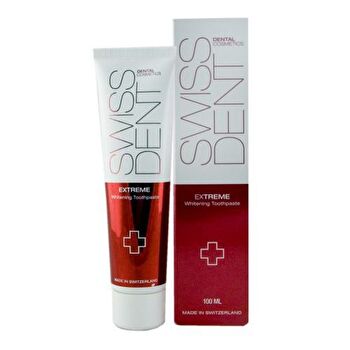 Swissdent Stainless Extreme Whitening Toothpaste - Whitening Toothpaste For Smokers 50ml