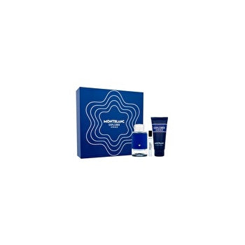 MontBlanc Men's Explorer Ultra Blue Gift Set Fragrances