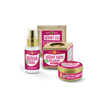 Purity Vision Cosmetic Organic Pink Set