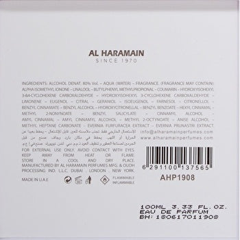 Al Haramain L'aventure Woman Eau De Parfum 100ml