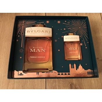 Bvlgari Man Terrae Essence Set Eau De Parfum 100ml & Eau De Parfum 15ml (new Pack)