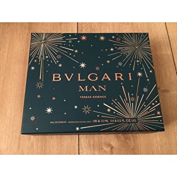 Bvlgari Man Terrae Essence Set Eau De Parfum 100ml & Eau De Parfum 15ml (new Pack)