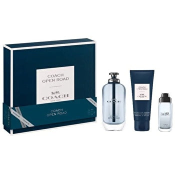 Coach Open Road Man Set Eau De Toilette 100ml & Eau De Toilette 15ml & All-over Shower Gel 100ml
