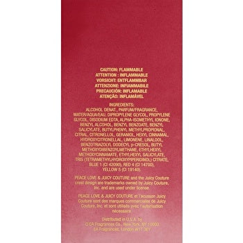Juicy Couture Peace Love & Juicy Couture Woman Eau De Parfum 100ml