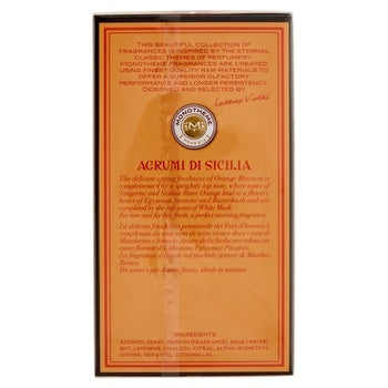 Monotheme Agrumi Di Sicilia Unisex Eau De Toilette 100ml