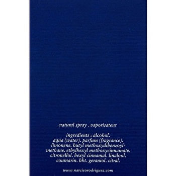 Narciso Rodriguez For Him Bleu Noir Man Eau De Toilette 100ml