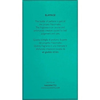 Nasomatto Blamage Unisex Extrait De Parfum 30ml