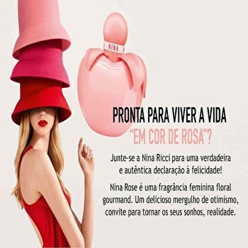 Nina Ricci Nina Rose Woman Eau De Toilette 80ml