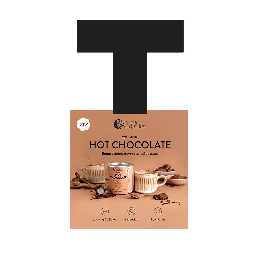 Nutra Organics POS Wobbler Hot Chocolate