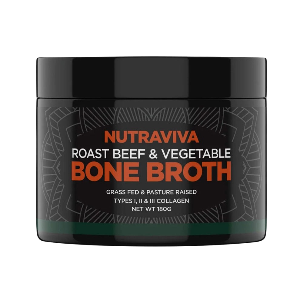 Nutraviva Bone Broth Roast Beef & Vegetable 180g