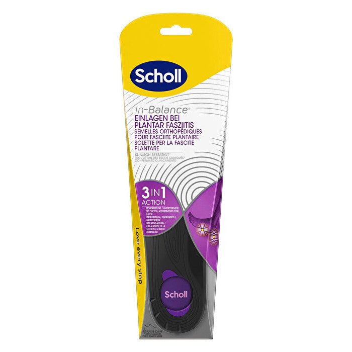 Scholl In-balance Plantar Fasciitis Insole 1 Pár - Ortopedicke Vložky