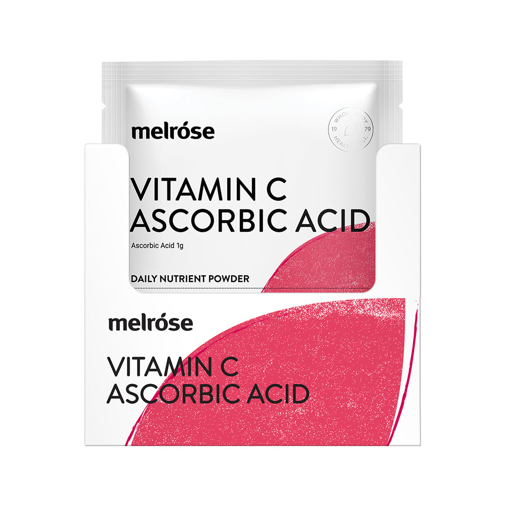 Melrose Vitamin C Ascorbic Acid Oral Powder Sachet 125g x 8 Display