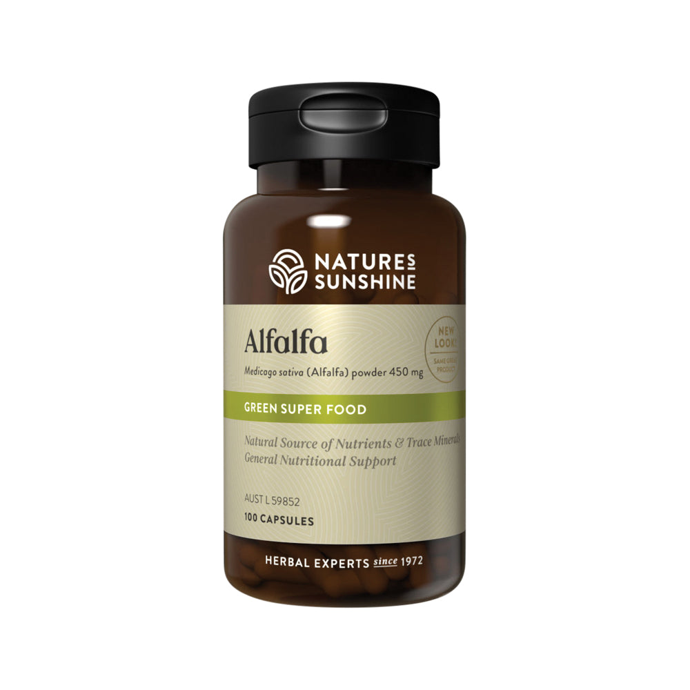 Nature's Sunshine Alfalfa 450mg 100c