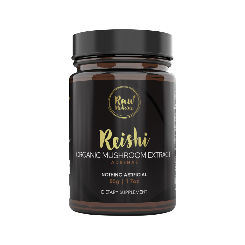 Raw Medicine Organic Mushroom Extract Reishi 50g