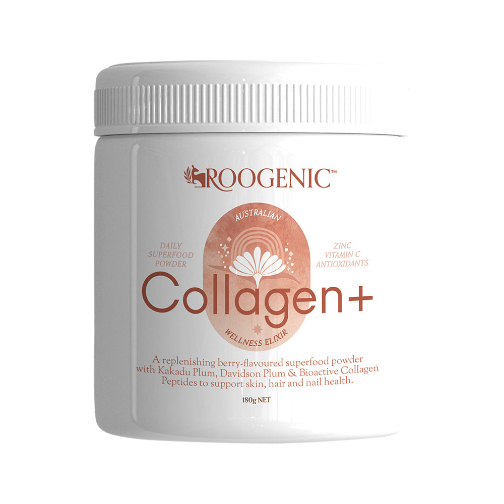 Roogenic Australian Wellness Elixir Daily Superfood Powder Collagen+ 180g