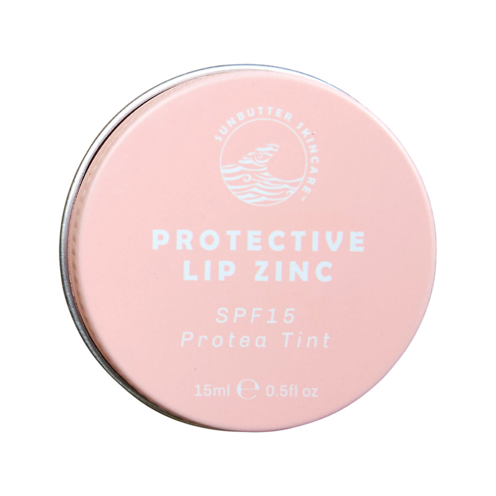 SunButter Skincare Protective Lip Zinc Protea Tint SPF 15 15ml