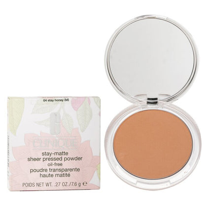 Clinique Stay Matte Powder Oil Free - No. 04 Stay Honey 7.6g/0.27oz