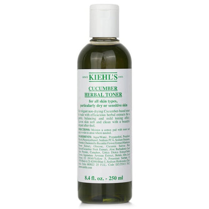 Kiehl's Cucumber Herbal Alcohol Free Toner For All Skin Types 250ml