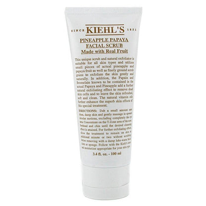 Kiehl's Pineapple Papaya Facial Scrub All Skin Types 100ml