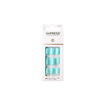 Kiss My Face Impress Nails Rain Check Nails ( 30 Pcs )