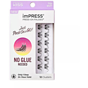 Kiss My Face Impress 09 Edgy Wispy - Cluster Lashes