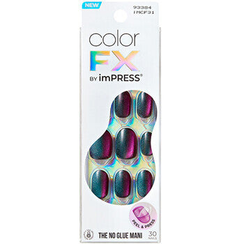 Kiss My Face Impress Color Fx Before Hours - Press-on Nails ( 30 Pcs )