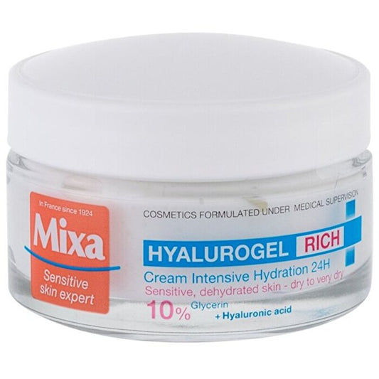 Mixa Intense Hydrating Day Cream (hyalurogel Rich Cream) 50ml 50ml