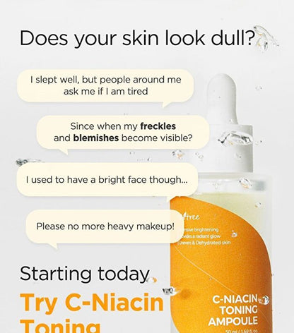 Isntree C-niacin Toning Ampoule 50ml