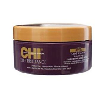 Farouk Systems Chi Deep Brilliance Smooth Edge High Shine & Firm Hold - Hair Shine With Strong Fixation 54.0g