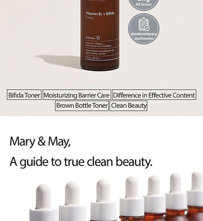 Mary & May Vitamine B5 & Bifida Toner 120ml