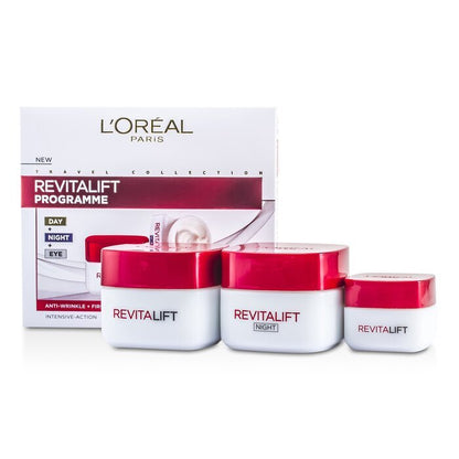 L'oreal Advanced Revitalift Program Eye Cream 15ml/day Cream 50ml/night Cream 50ml 115ml