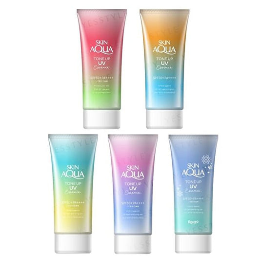 Rohto Skin Aqua Tone Up UV Essence - # Rose 80g