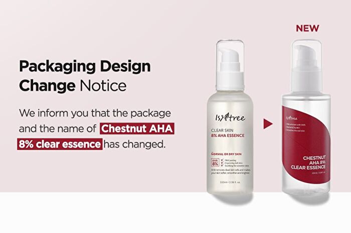 Isntree Chestnut Aha 8% Clear Essence 100ml