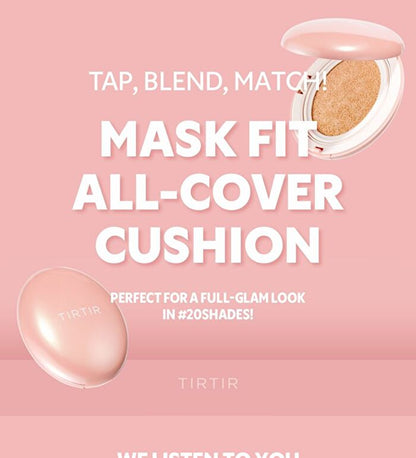 TIRTIR Mask Fit All-Cover Cushion - # 21N Ivory 18g