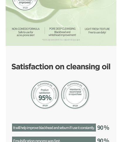 Anua Heartleaf Pore Control Cleansing Oil 200ml