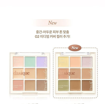 Dasique Pro Concealer Palette - # 01 Cover 9g