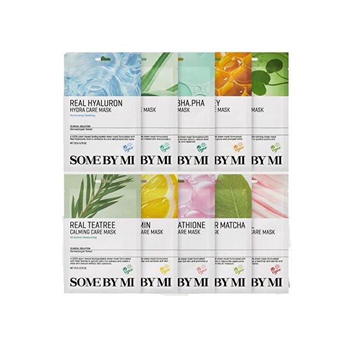 Some By Mi Real Cica Calming Care Mask - Zklidňující Pleťová Maska 20.0g