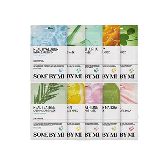 Some By Mi Real Cica Calming Care Mask - Zklidňující Pleťová Maska 20.0g