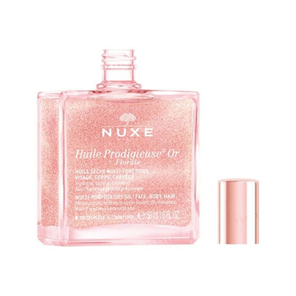 Nuxe Huile Prodigieuse Or Florale Multi Purpose Face Body Hair Dry Oil 50ml/1.6oz